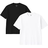 RANUD Erkek Oversize Basic T-Shirt,%100 Pamuk Basic Tiş&ouml;rt, 2&rsquo;li Paket | Oversize Basic T-Shirt 2&rsquo;li Paket %100 PAMUK