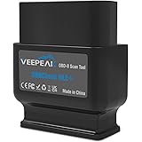 Veepeak OBDCheck BLE+ Bluetooth OBD II EOBD Scanner pour iOS et Android, Lecteur de Code de Diagnostic de Voiture pour véhicu