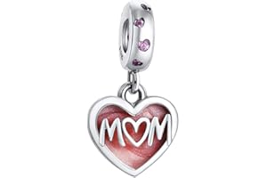 Annmors Charm Animali Charms Pendente Regalo in vero argento Sterling 925 Anniversario Festa Della San Valentino Regali Festa Della Mamma