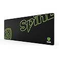 SpinBot Armor Mousepad XL – Pro Gaming Mouse Pad with Microfiber Surface | Desk Mat with Anti-Slip Base, 5mm Thickness, Anti-Fray Edges & Waterproof Surface (Speed Type | 800 x 300 x 5mm)