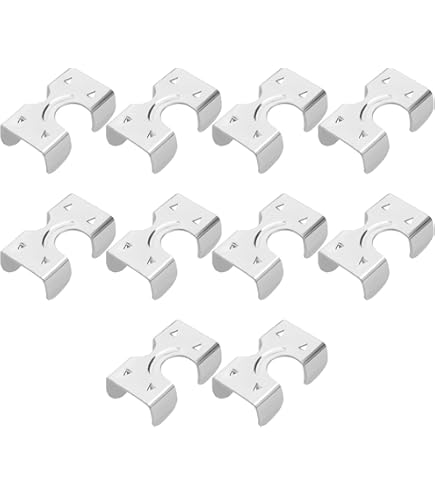 55 Morsetti A Pressione In Alluminio Per Corde - Doppio Manicotto 6mm, Per Corda Elastica, Cavi, Funi Metalliche - Foto 9