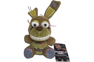 YAAYI 18m FNAF Peluche Freddy Bear Foxy Chica Clown Bonnie Animal Peluche Peluche Bambole Kawaii Regali Di Compleanno Di Natale (20cm3)