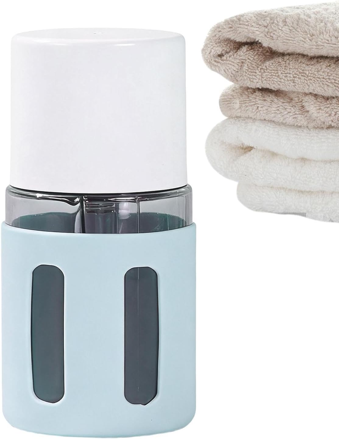 Botellas de viaje para artículos de aseo | Dispensador Vacío 4 en 1 con Pulverizador - Botellas Recargables para Productos de Higiene Personal - Ideales , Champú, Loción, Perfume, Cosmética, Viajes,