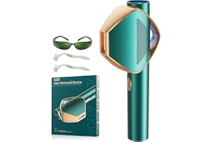 DEPLITE 21J Depiladora Laser con Tecnología IGBT Fast Flash de 0,8s, Parpadeo Ilimitado Depiladora Luz Pulsada mujer de 600-1200NM, 3 Unique Modes Laser Depilacion Cara, Bikini, Cuerpo