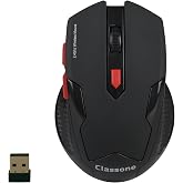 CLASSONE WG100 Gaming Serisi Kablosuz Mouse, Siyah