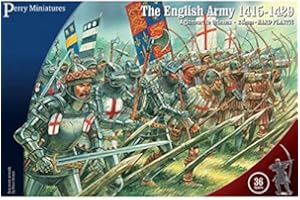 PERRY MINIATURES : 28 mm. Armée anglaise 1415-1429.