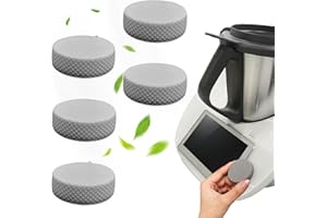 YJSDDNTY 5 piezas de funda de silicona compatible con el interruptor Thermomix TM6, funda protectora de silicona con para TM6 interruptor de robot de cocina protección y decoración