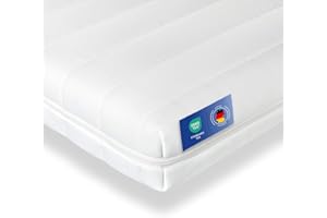 ‎TRÄUMEGUT24 Träumegut24-10cm Ergonomische Kaltschaum Matratzenauflage Matratzentopper Matratzenschoner Topper - Härtegrad H2 & H3 (180 x 200 cm)