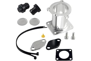BEKASA EGR Cooler Delete Kit for M47N2 M57N2 Diesel Engine, Aluminum Cleaner Kit for E87 E90 E91 E92 E93 E83 E60 E61 E70 EGR Delete Removal Replacement Kit Technical References 11717804381& 117177920032 UK