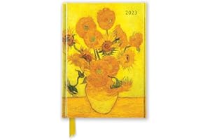 Vincent van Gogh – Sonnenblumen – Taschenkalender 2023: Original Flame Tree Publishing-Pocket Diary [Taschenkalender]