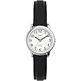 Timex Easy Reader Women's 25 mm Leather Strap Date Window Watch