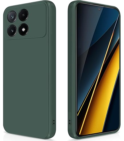 Coque Silicone Liquide Vert Pour Xiaomi POCO X4 Pro 5G Design Eau