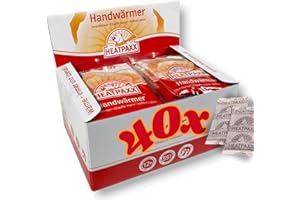 HeatPaxx HX201 - Espositore a Scatola con 40 Paia di Buste scaldamani