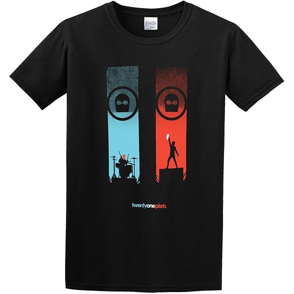 T-shirt Twenty One Pilots Bandito Bird Officiel - Homme, Coton, Motif Logo Trench