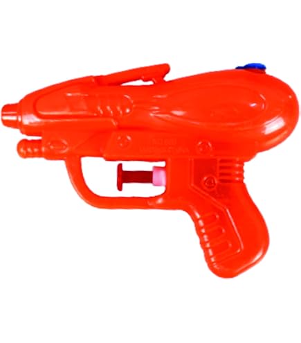 Lot De 6 Pistolets à Eau En Mousse Pour Enfants - Blaster Longue Portée Avec Animaux Mignons Pour Batailles D'Été
