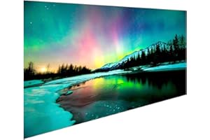 ODIWEN Pittura diamante 5d fai da te, Punto Croce Pittura Diamante Kit, Pittura Diamante Kit Strass, Diamond Painting Kit Completo, Pittura Diamante Pieno, Kit per Diamond Painting 5D (40x70 cm)