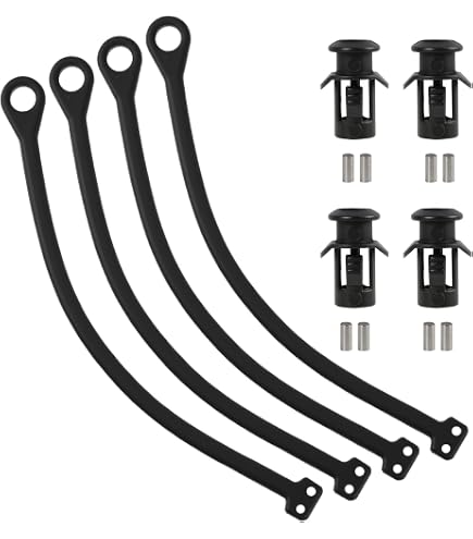 Tankdekselhouder – 2 Stuks – Rubber – Zwart – Universeel – Met Pennen En Gespen – Voor VW, Audi, Passat, BMW En Meer