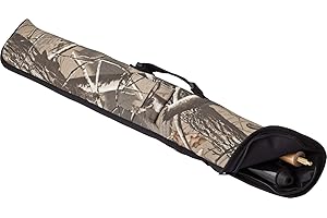Viper by GLD Products Billiard/Pool Cue Soft Vinyl Case, Holds 1 Complete 2-Piece Cue (1 Butt/1 Shaft), Realtree Hardwoods HD Camo,One Size,27-0815