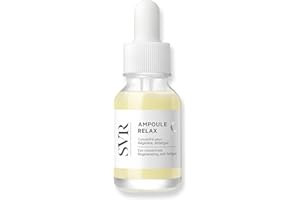 SVR RELAX Ampoule - Regenerating Night Eye Serum, Silk Tree Extract and Postbiotics Concentrate Targeting Bags, Dark CIrcles, Fine Lines, 15ml