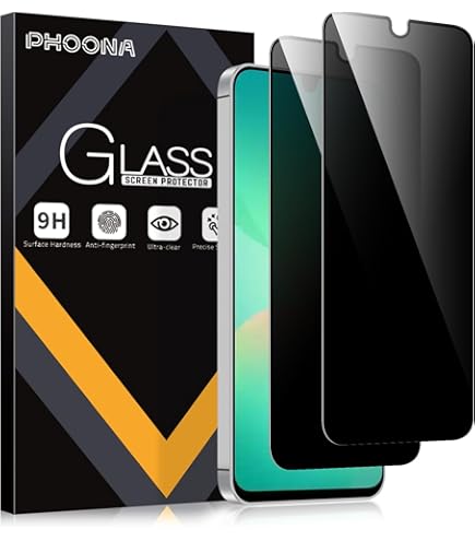 Pokolan 2 Pezzi Pellicola Privacy 360° Per IPhone 15 Pro – Vetro Temperato 9H Anti-Spy 4 Lati, Anti-Graffio E Anti-Impronta, HD Touch