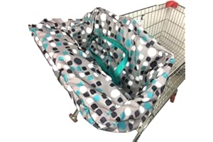 WINBST Housse de Protection pour Chaise Haute Chariot 2 en 1 et Housse de Chaise Haute Protection pour Chariot de magasinage Protection des Jambes La Housse de siège Pratique