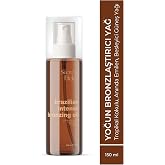 Brazilian Yoğun Bronzlaştırıcı Yağ 150 ml | Hızlı Emilim, Besleyici,Tropikal Kokulu | Cupua&ccedil;u Yağı,