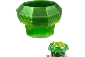 Anyingkai 12 Pièces Protection Anti-escargots,Colliers Anti-Limaces,Anneaux Anti Limaces Efficaces,Anti-Limaces et Escargots,Collier de Protection Plantes Contre Escargots