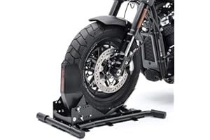 Motorcycle Wheel Chock/Front Rear Stand Constands Easy Vario adjustable black
