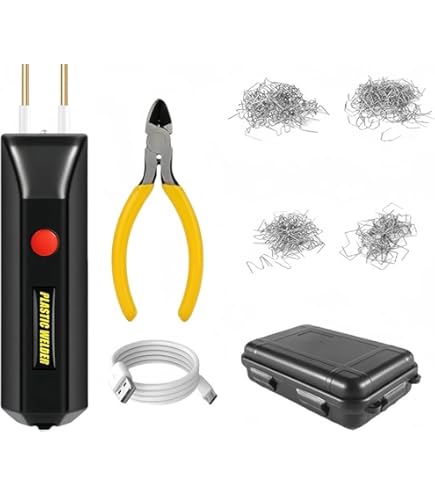 Buy BIBOKLTIY Plastic Welder Plastic Welding Kit 150W 2 In 1 Hot Stapler Repair With 800pcs - View #5