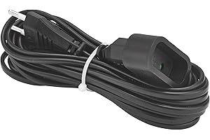 Rallonge électrique | Prolongateur électrique | Rallonge prise | Rallonge prise électrique | Rallonge 5m HO3VVH2|F 2x0.75 noir 2P 6 AMP | 324262 Debflex