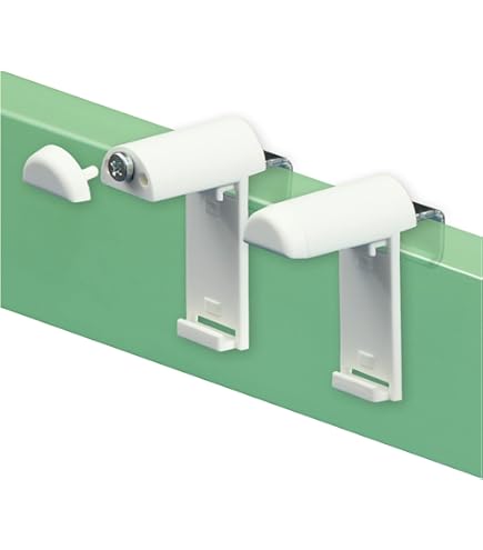Set reserveonderdelen voor rolgordijn; metalen houder, beschermhoes en