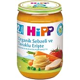 HiPP Organik Sebzeli ve Tavuklu Erişte 220 gr