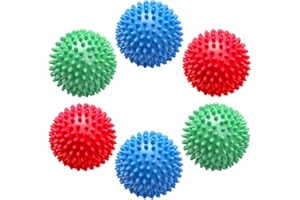 Tucireat Bolas de Secadora 6 Piezas Bolas Secadora Bolas de Secado Bolas Lavandería Bolas del Secador Pelotas de Secadora Bolas de Secadora de Lavadora Reutilizables Bolas Lavadora Bola para Secadora