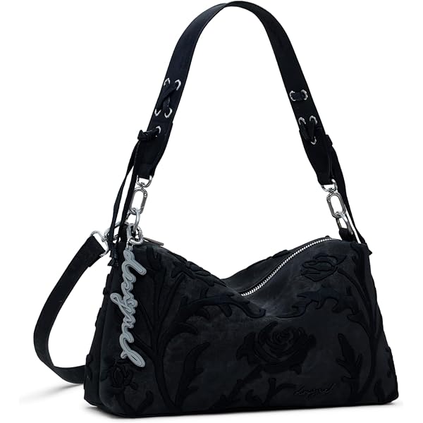 Sac Bandoulière Desigual Lyra Munich - Motif Tutti Fruti Floral, Multicouleur, En Polyuréthane, Neuf Avec étiquettes