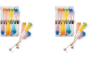 2 X teemando® Kandissticks "Duo", 2-farbig 6 Stück per Packung 11cm = wir liefern 2 Pckg. a 6 Stck.