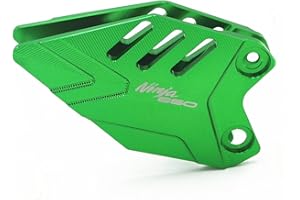 AFGIFT Motorrad Sturzpads Für Kawasaki Ninja 650 Z650 Ninja 650 Motorradzubehör Fußraste Fußstütze Vorderradbremszylinder Fersenplatten Schutzfolie (Farbe : Green, Size : Ninja 650)