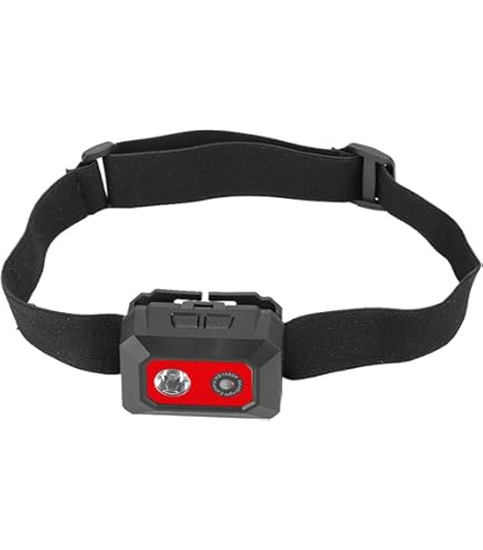 Caméra D'Action Casque HD 1080P - Grand Angle 120° - Phare LED - Enregistrement Une Touche - Pour Sports Extérieur