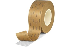 Dpm tapes - Nastro Adesivo Ripara Zanzariere Ecologico Premium - Zanzariera autoadesiva Con Adesivo Tesa con Liner Riciclabile in Carta - Ripara Rapidamente, Adesivo Tesa Invisibile (50 mm x 5 m)