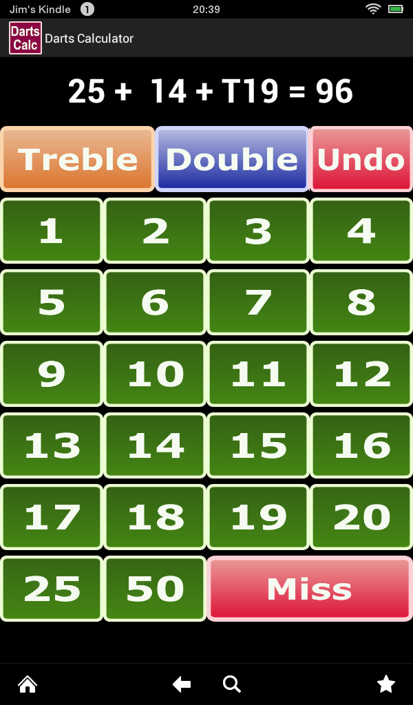 Darts Calculator Amazon.co.uk Appstore for Android