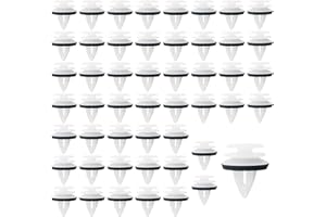 NINVVS 50 Pieces Of Automobile Fastener Clips, Automobile Plastic Accessories, Automobile Door Panel Decoration Fasteners, Automobile General Fixing Clips.
