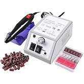 Elektrikli tırnak frezesi, jel tırnaklar i&ccedil;in, Buycitky elektrikli tırnak t&ouml;rp&uuml;s&uuml;, pedik&uuml;r seti, manik&uuml;r seti, 2000 devir/dak