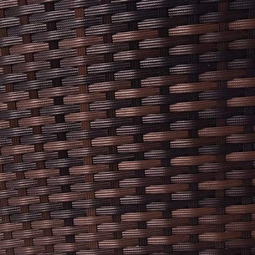 Miadomodo Bequeme Stühle aus Polyrattan in Braun Gartenmöbel im 2er Set inkl. Sitzkissen