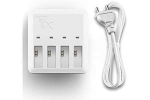 LYONGTECH Ładowarka akumulatorowa do drona DJI Ryze Tello/Tello EDU, ładuje 4 akumulatory, stacja ładująca, akcesoria