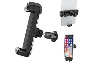 Smatree Supporto a morsetto per tablet con supporto a treppiede, flessibile e regolabile, compatibile con iPhone, iPad Mini, iPad Air, iPad Pro, eBook Reader e molto altro ancora