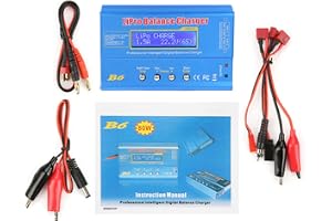 80 W balanseringsladdare för RC-modellbatterier (för LiPo/NiMH), utan nätadapter