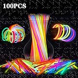 【Múltiples posibilidades de uso】: pueden utilizarse para crear diversos objetos fluorescentes, como pulseras, collares, gafas, flores, pendientes, pelotas luminosas, etc. Ideales para uso en conciertos, bailes, fiestas de cumpleaños y demás celebraciones, cenas, bodas, excursiones diversas, acampadas, etc.