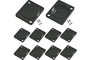 PENGLIN 10 placas ciegas para montaje en panel, placa de montaje de metal serie D para conector de chasis, conector XLR