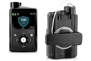 iGuerburn Funda protectora para bomba de insulina exclusivamente para Medtronic MiniMed 780G con clip de cinturón giratorio de 360°, accesorio ideal para diabéticos