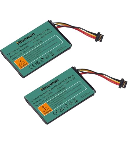 Batteria Per Navigon 8390 - Ricambio 3.7V 1200mAh Li-Polymer