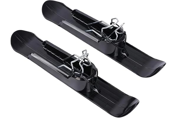 Snöskidor med sparkvagn med släde och bärbar skidåkning | Snowboard Baby Ski Barnvagn för pojkar och flickor för utomhusaktiviteter på plana och sandiga marker
